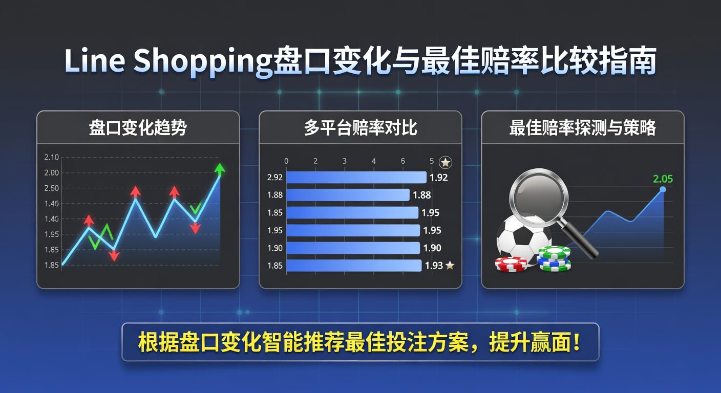 Line Shopping 盘口变化与最佳赔率比较：星空体育下注前的读法