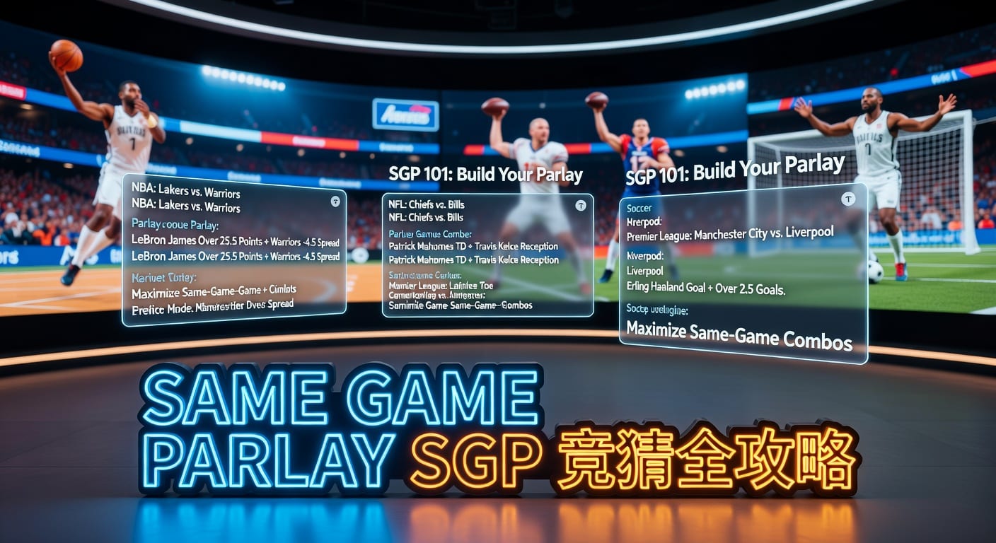 same game parlay SGP投注技巧与风险控制
