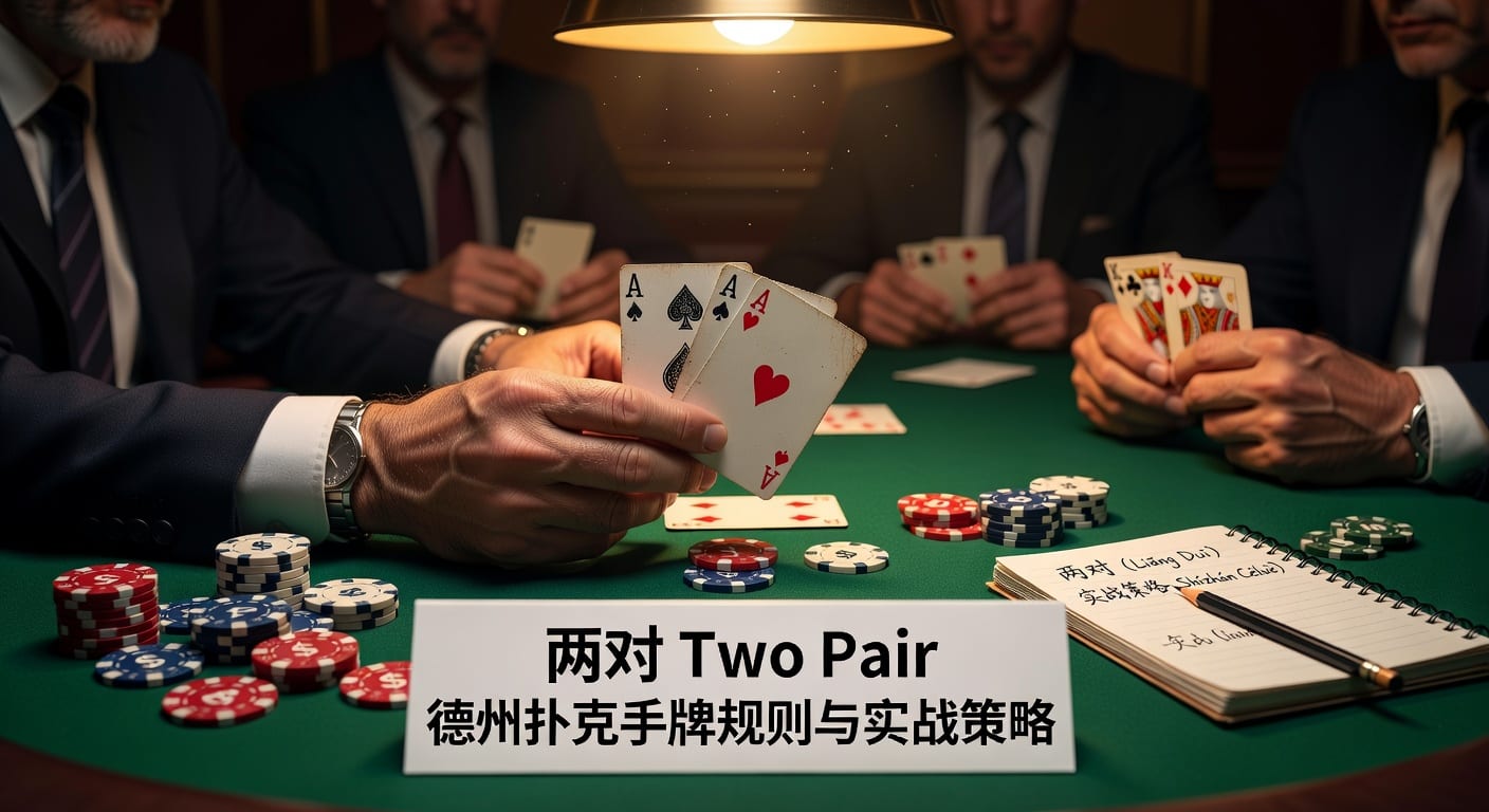 两对 two pair：实战判断、赔率与投注技巧