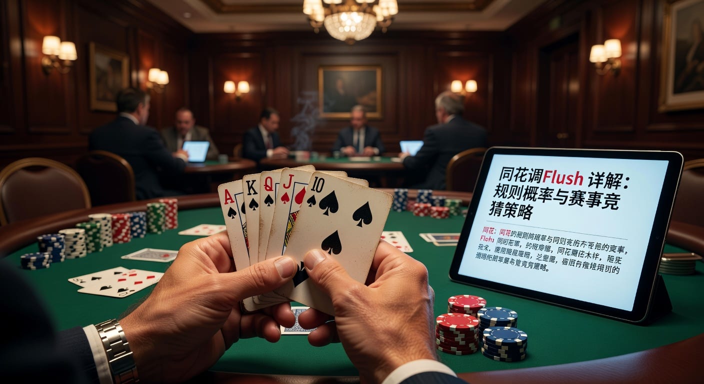 同花顺 straight flush 识别与实战理解