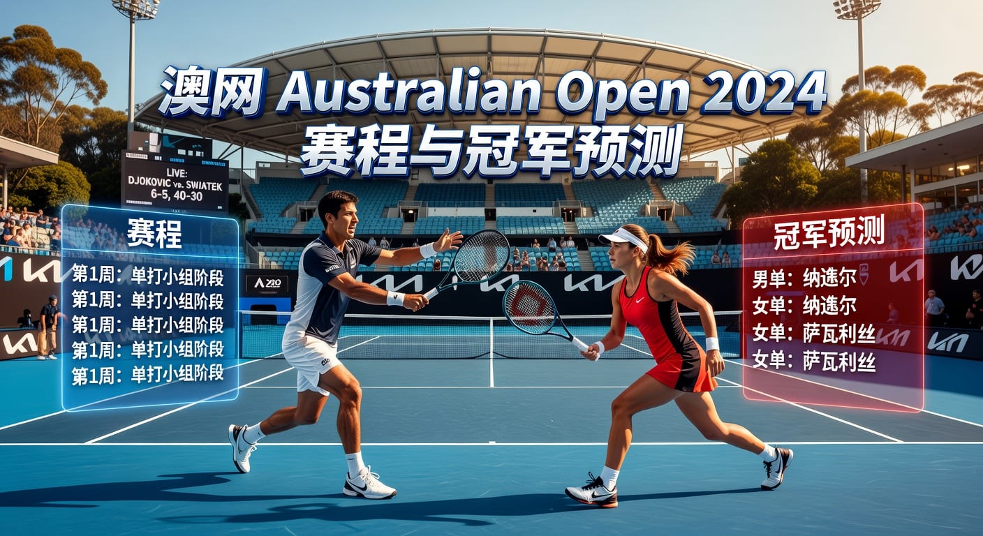 澳网 Australian Open 2026赛前观察：赛程场地与观赛要点