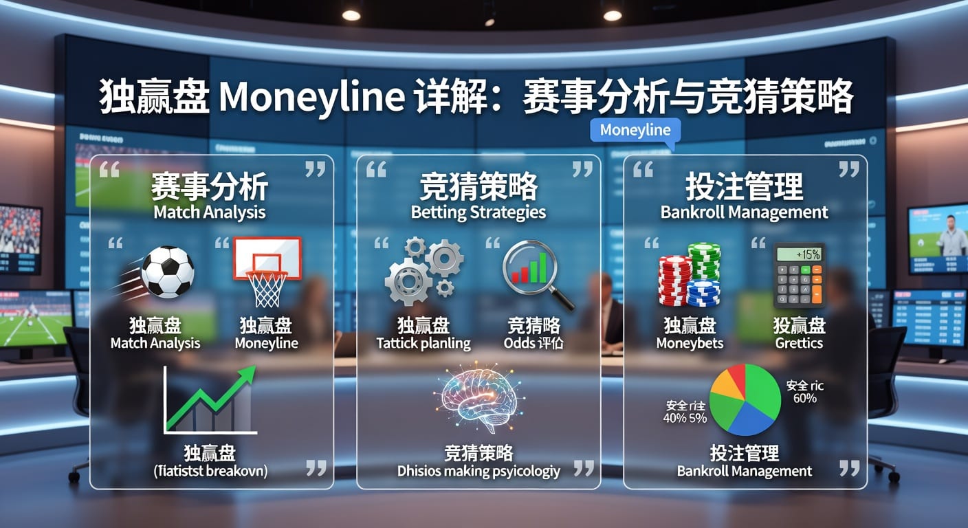 独赢盘 moneyline 实战分析与投注技巧