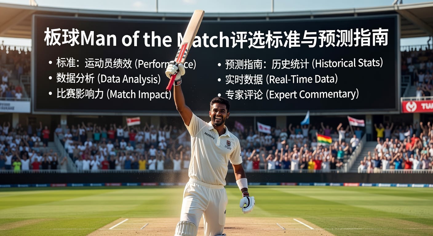 板球Man of the Match怎么评？赛后最佳球员逻辑